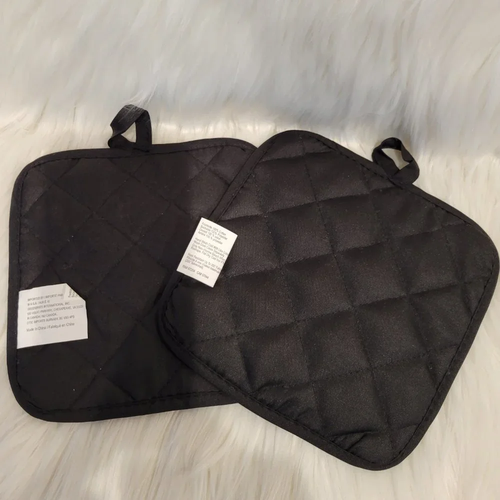 Coffee Time Potholder Set
